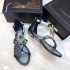 Ivy Kirzhner Flat Sandals snake 002